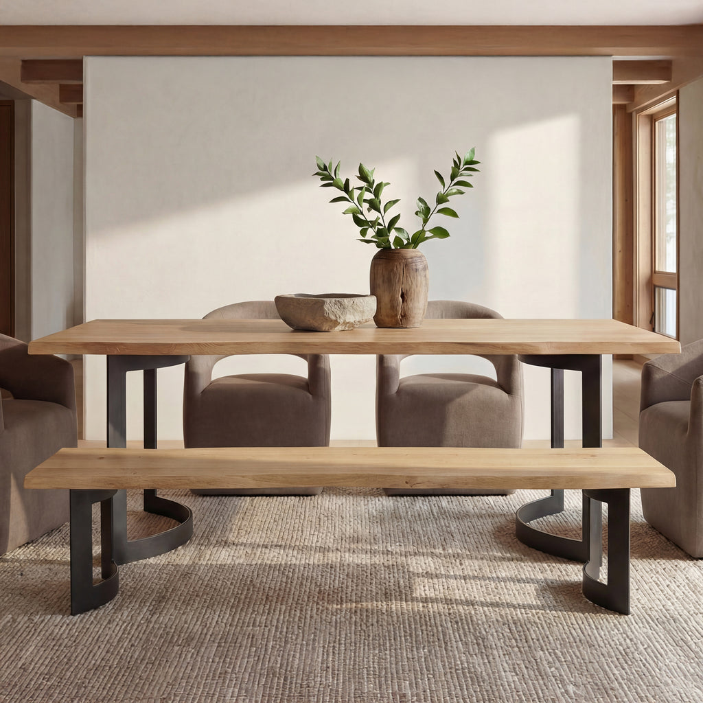 Bent Bench Extra Small Oak - 1630Living