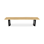 Bent Bench Extra Small Oak - 1630Living