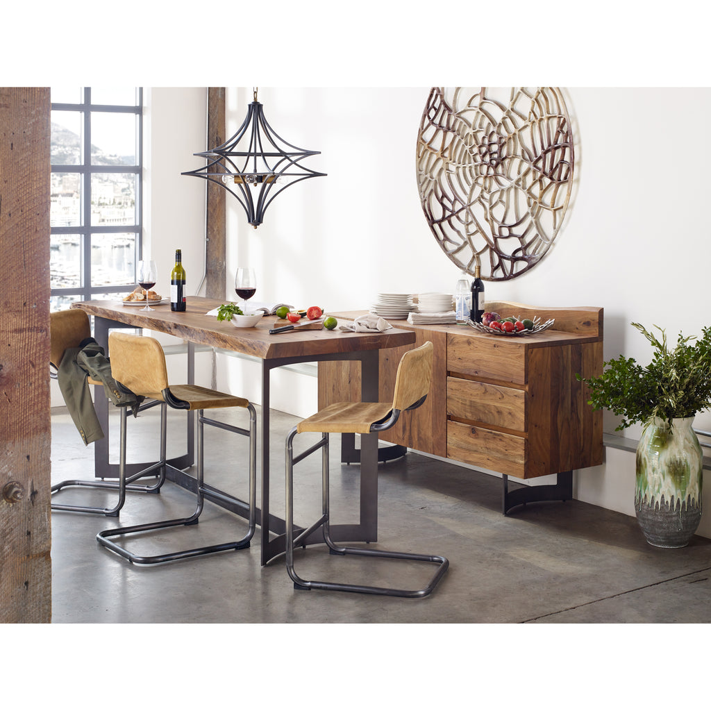 Bent Counter Table Brown - 1630Living