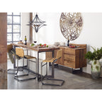 Bent Counter Table Brown - 1630Living