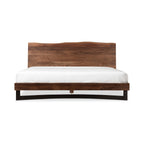 Bent King Size Bed Brown - 1630Living