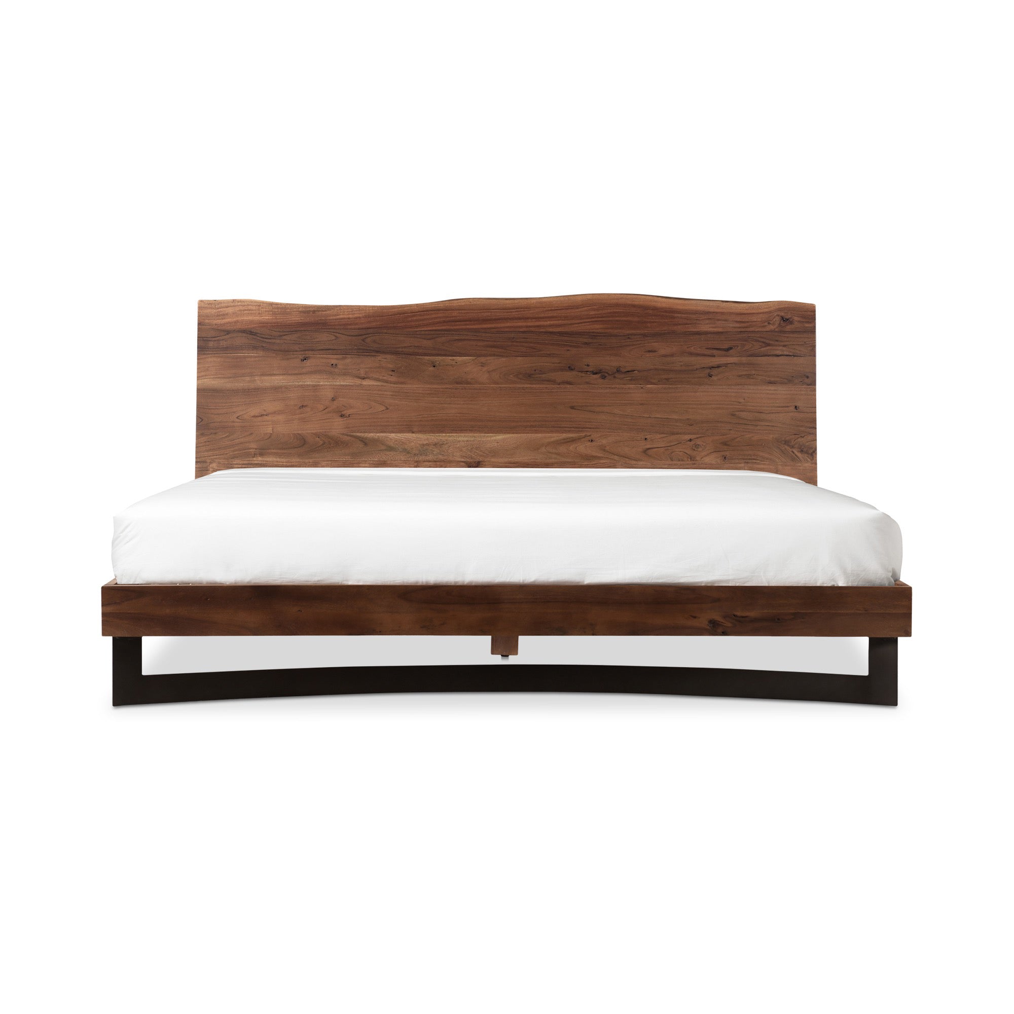 Bent King Size Bed Brown - 1630Living