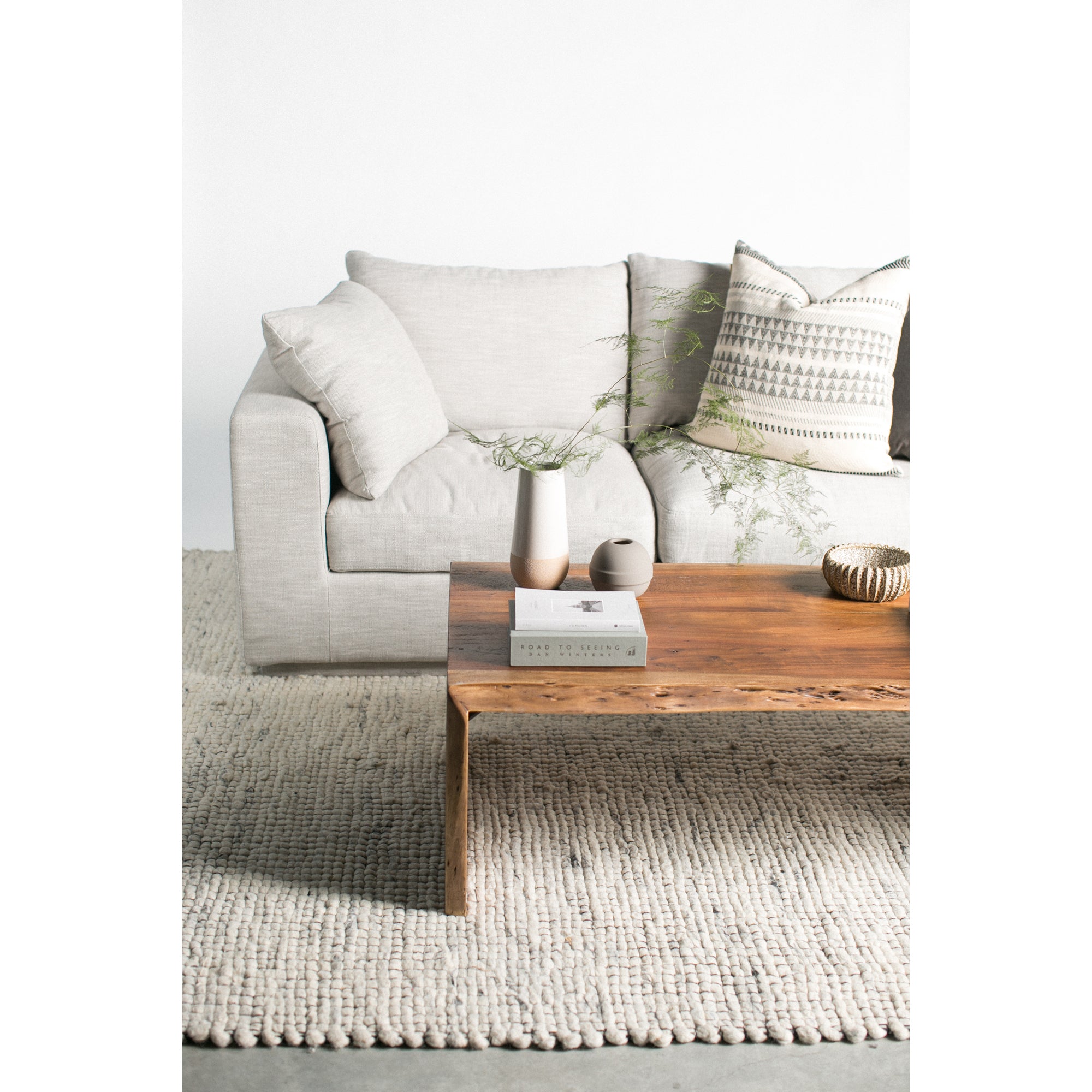Tyrell Coffee Table Natural Brown - 1630Living
