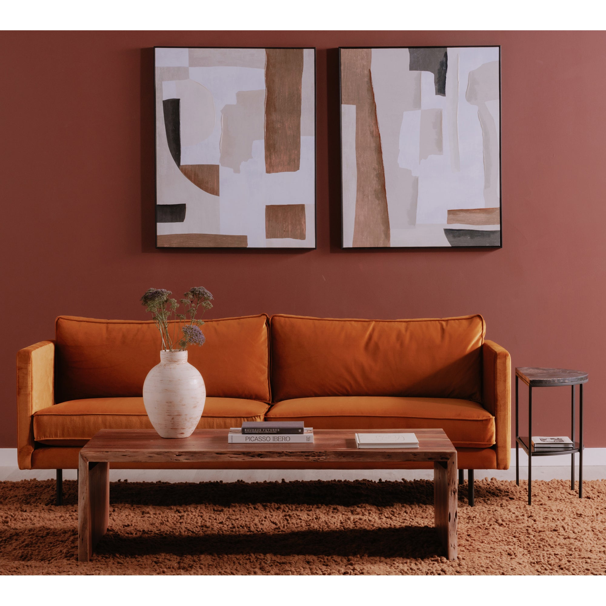 Tyrell Coffee Table Natural Brown - 1630Living