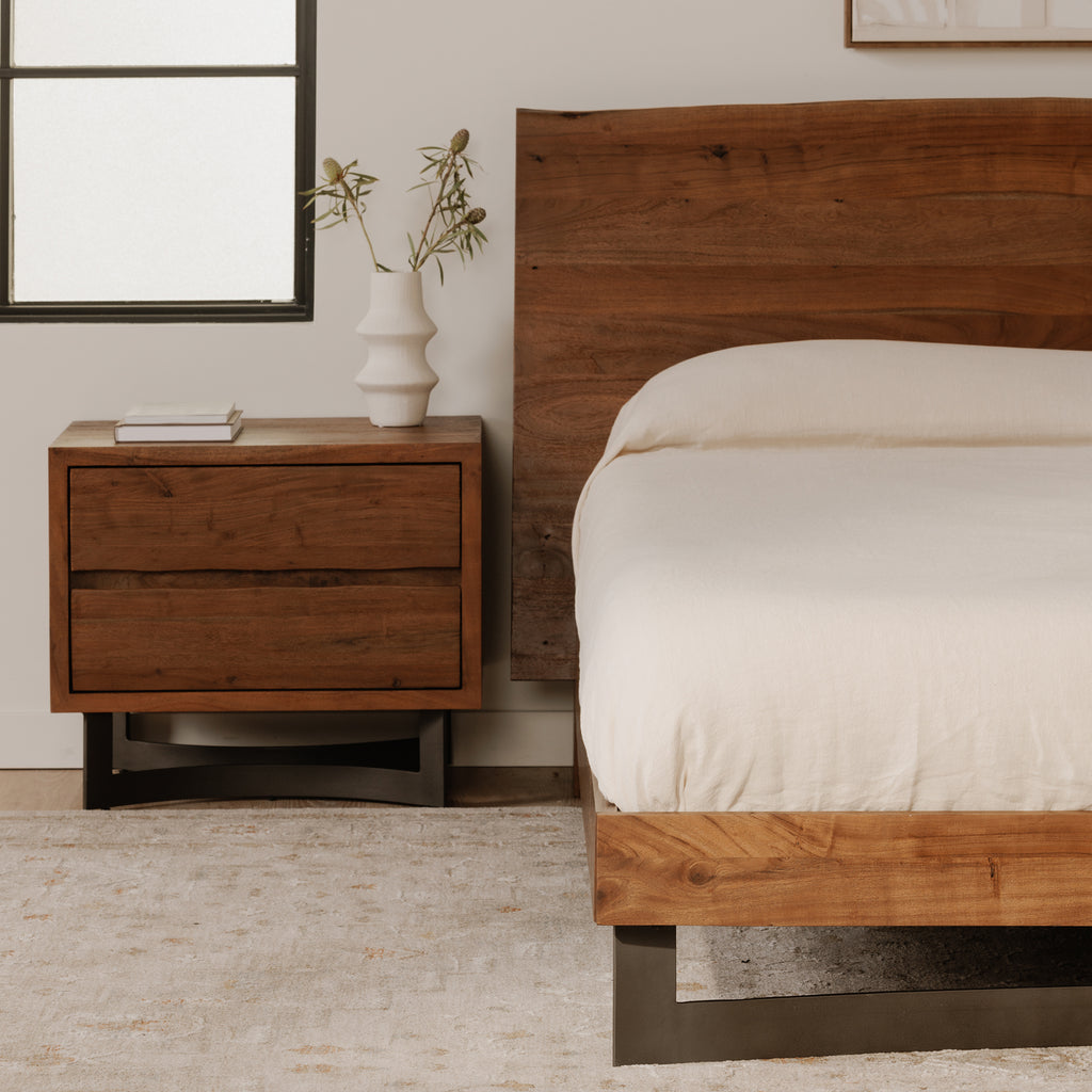 Bent Nightstand Brown - 1630Living