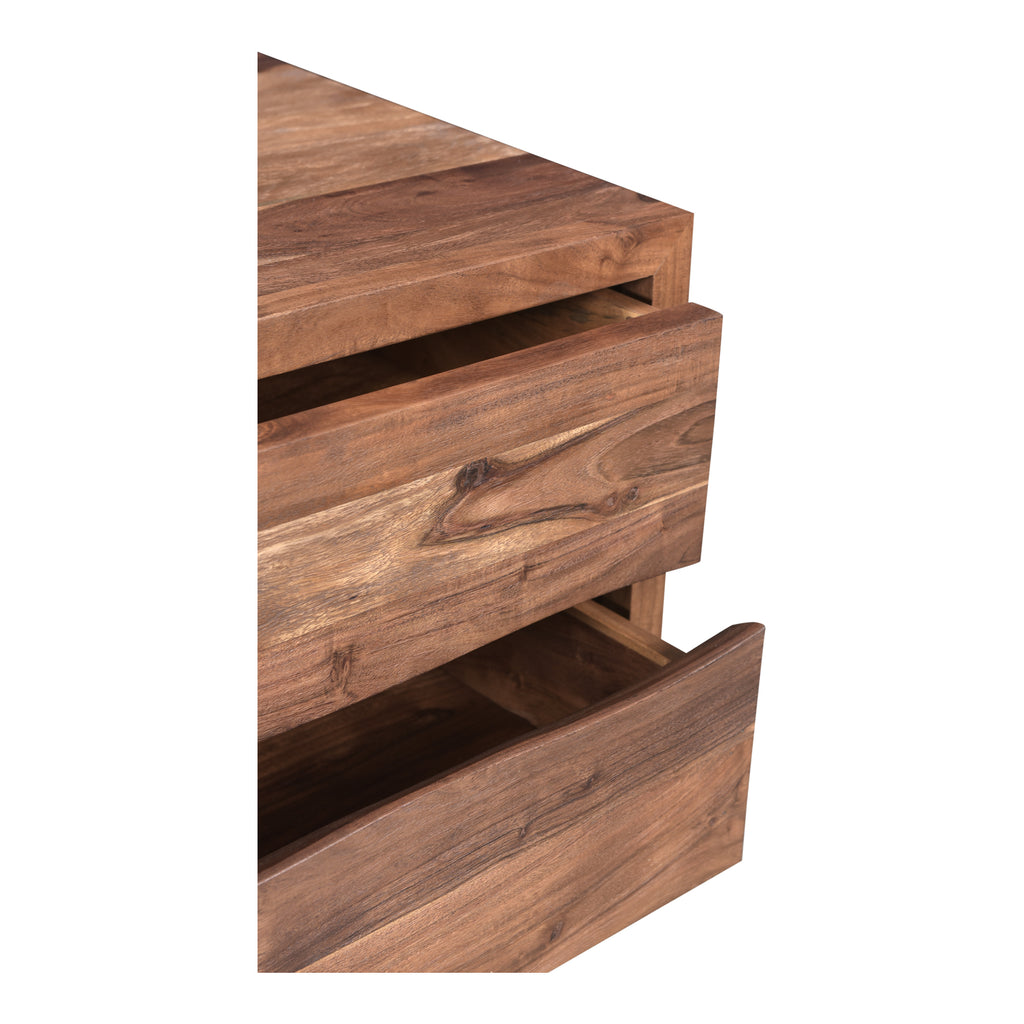 Bent Nightstand Brown - 1630Living