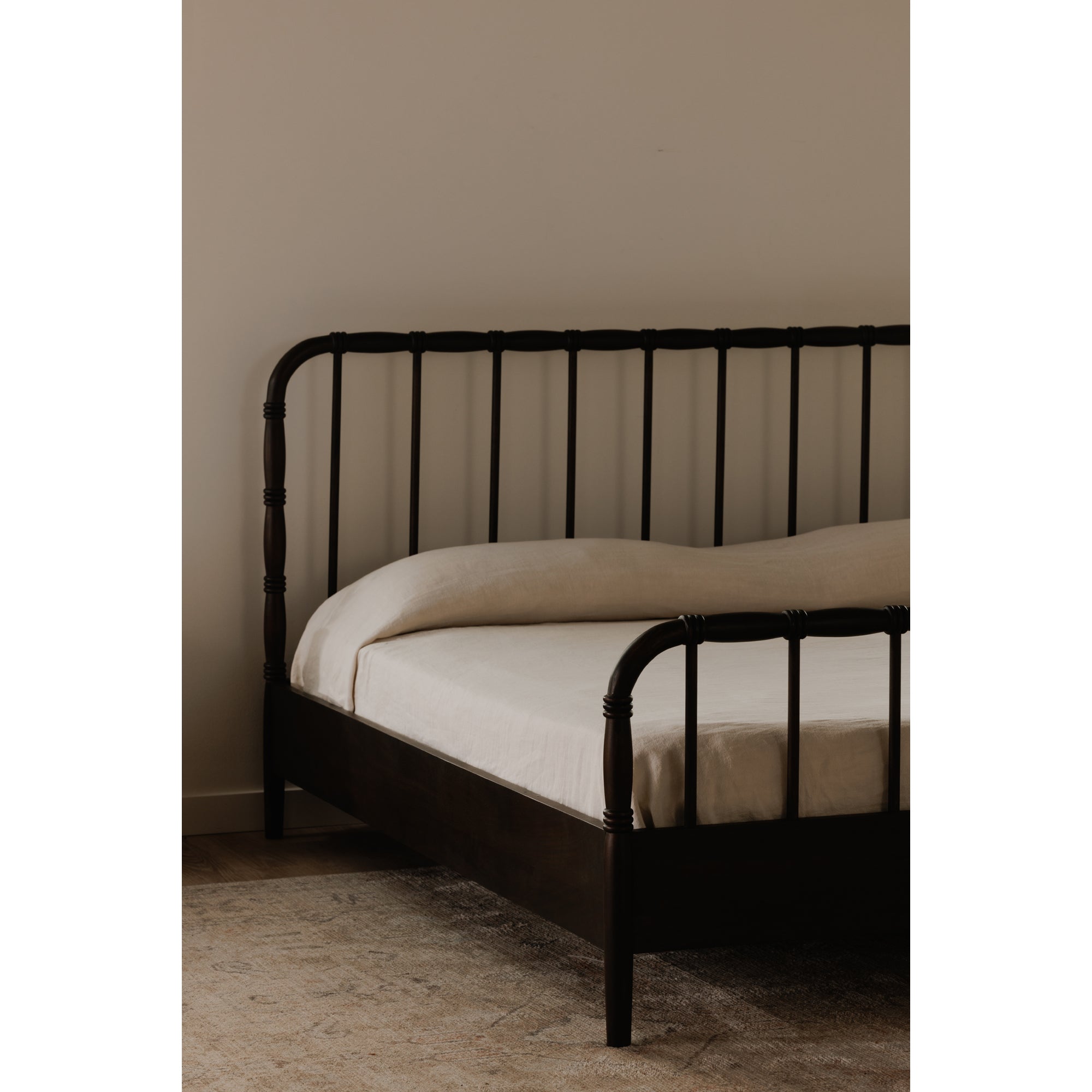 Vivian Queen Bed Dark Brown - 1630Living