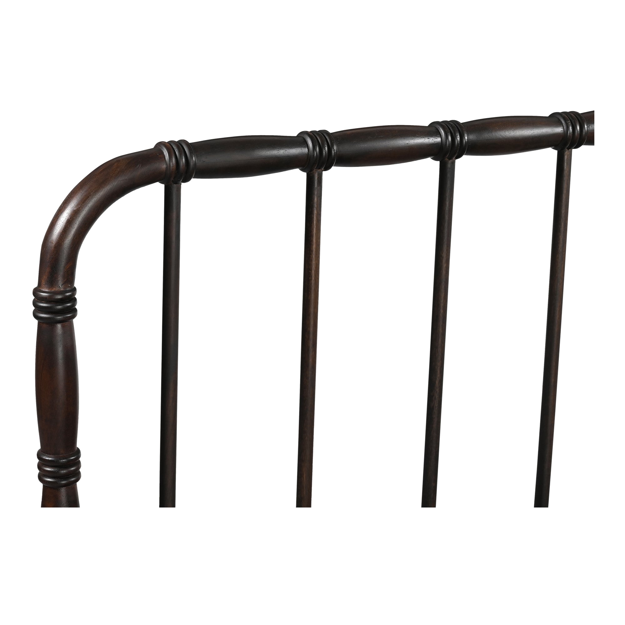 Vivian Queen Bed Dark Brown - 1630Living