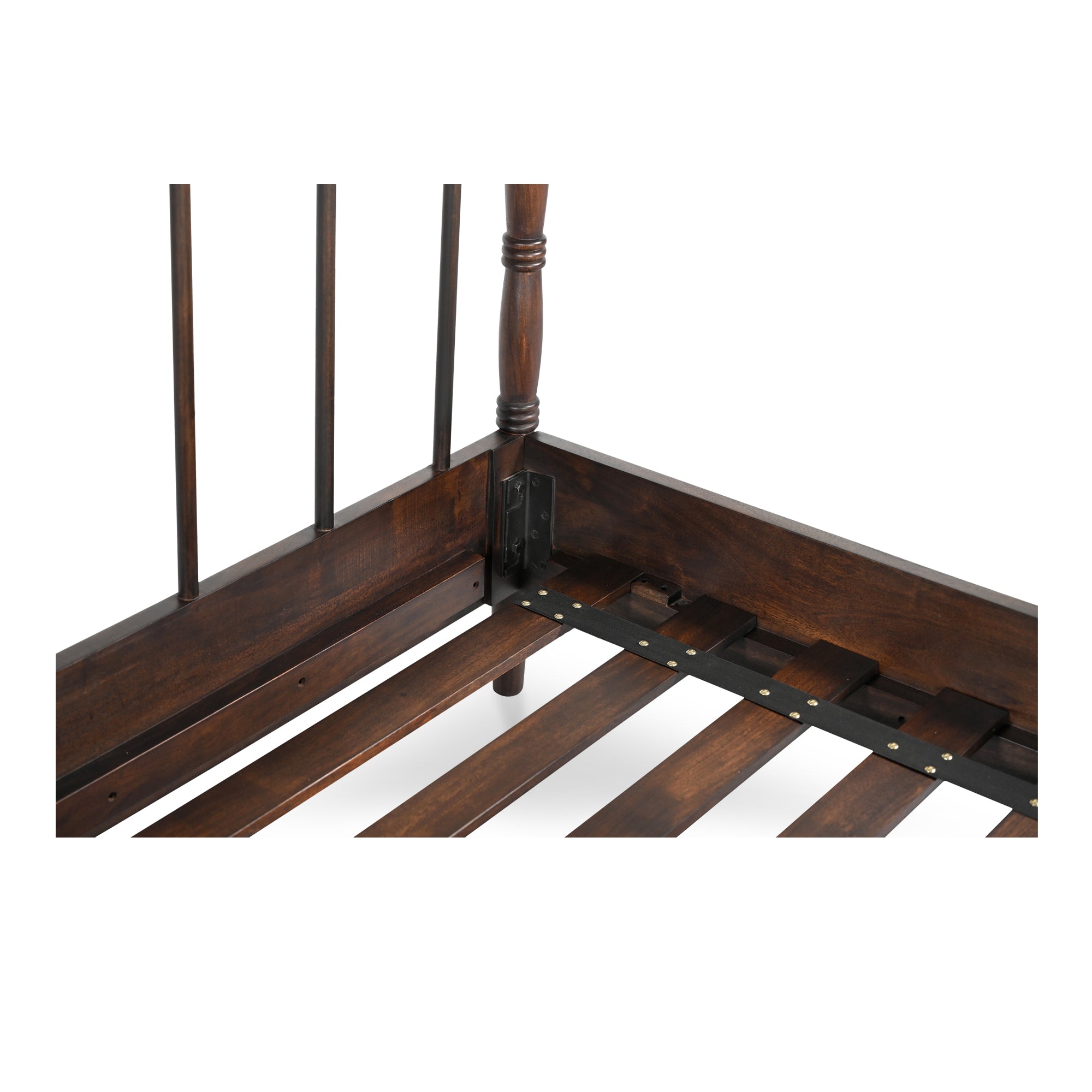 Vivian Queen Bed Dark Brown - 1630Living