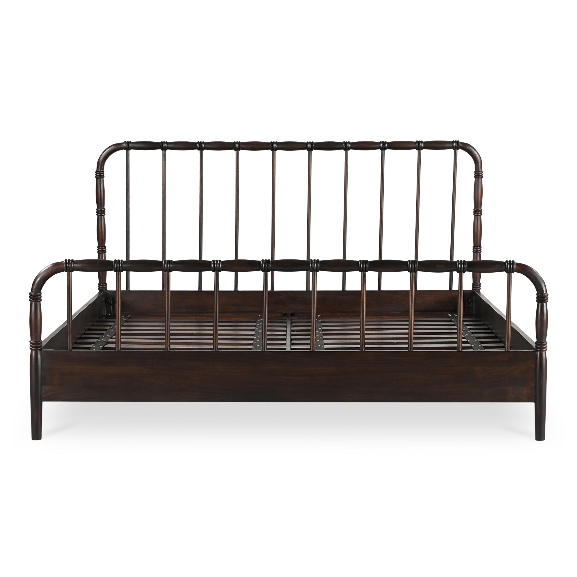 Vivian Queen Bed Dark Brown - 1630Living