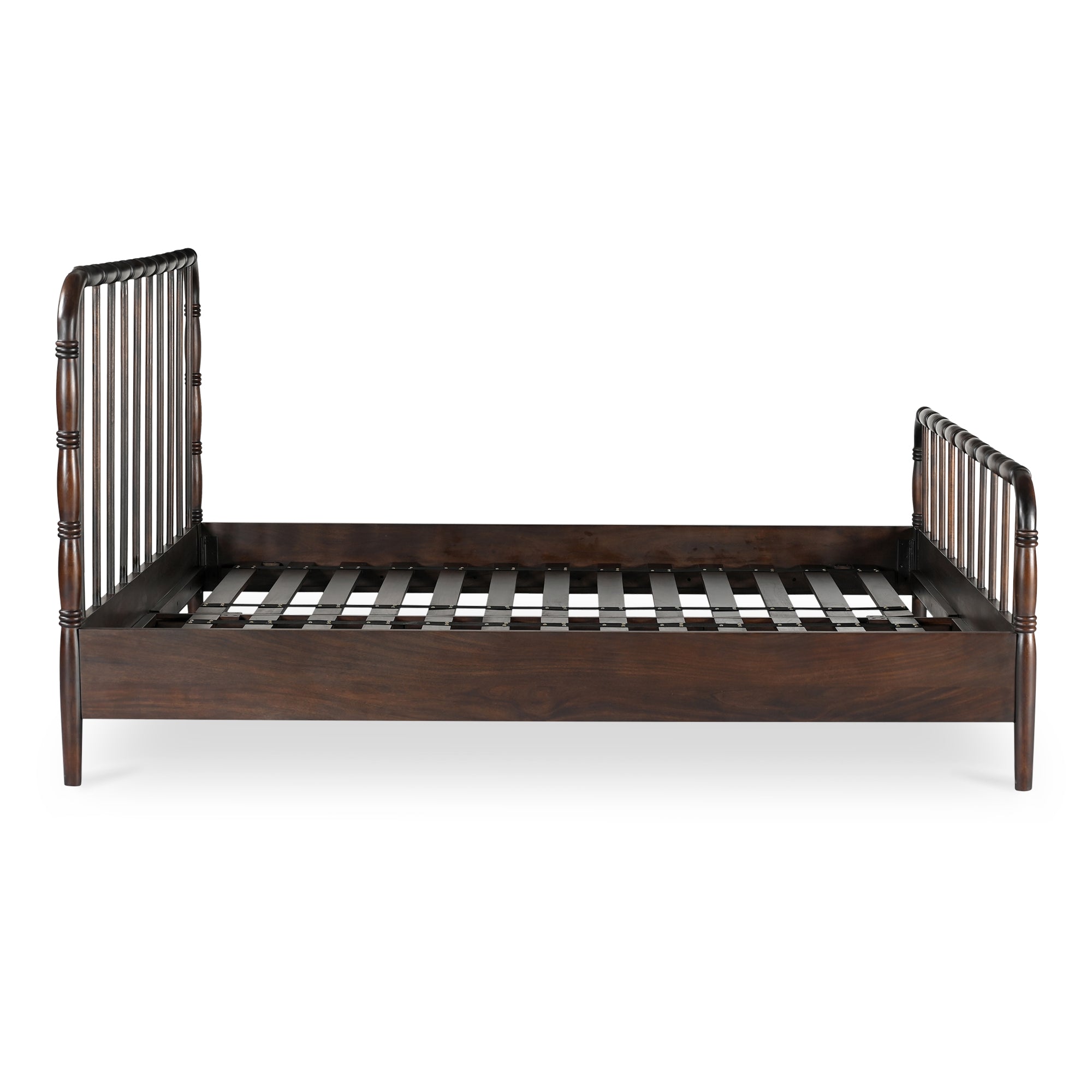 Vivian Queen Bed Dark Brown - 1630Living