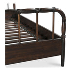 Vivian King Bed Dark Brownn - 1630Living