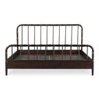 Vivian King Bed Dark Brownn - 1630Living