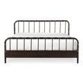 Vivian King Bed Dark Brownn - 1630Living