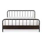 Vivian King Bed Dark Brownn - 1630Living