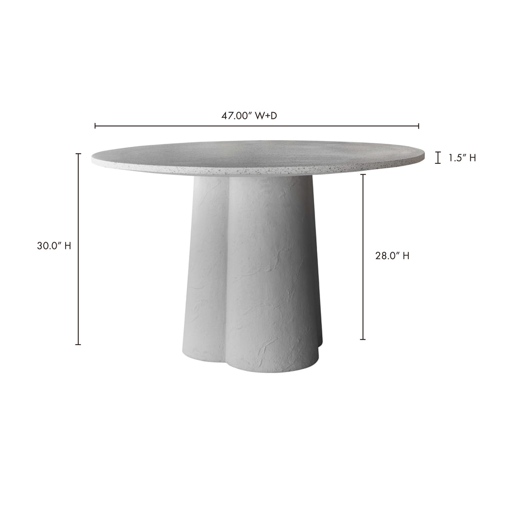 Mono Dining Table White - 1630Living