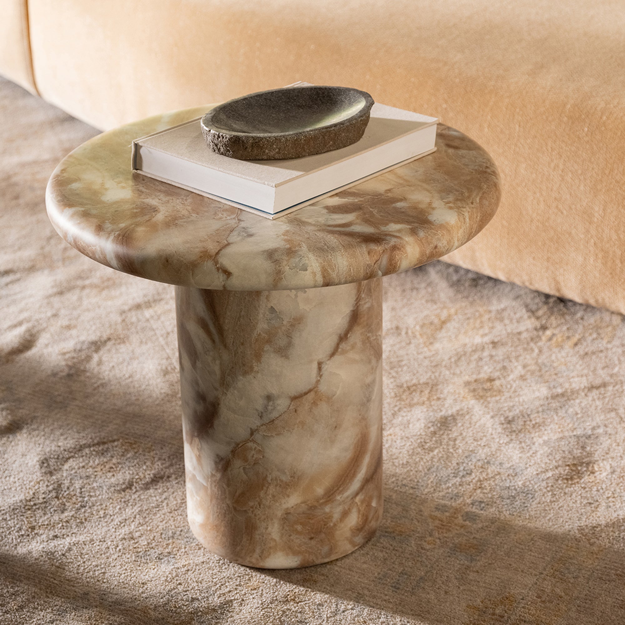 Frida Outdoor Side Table Brown - 1630Living