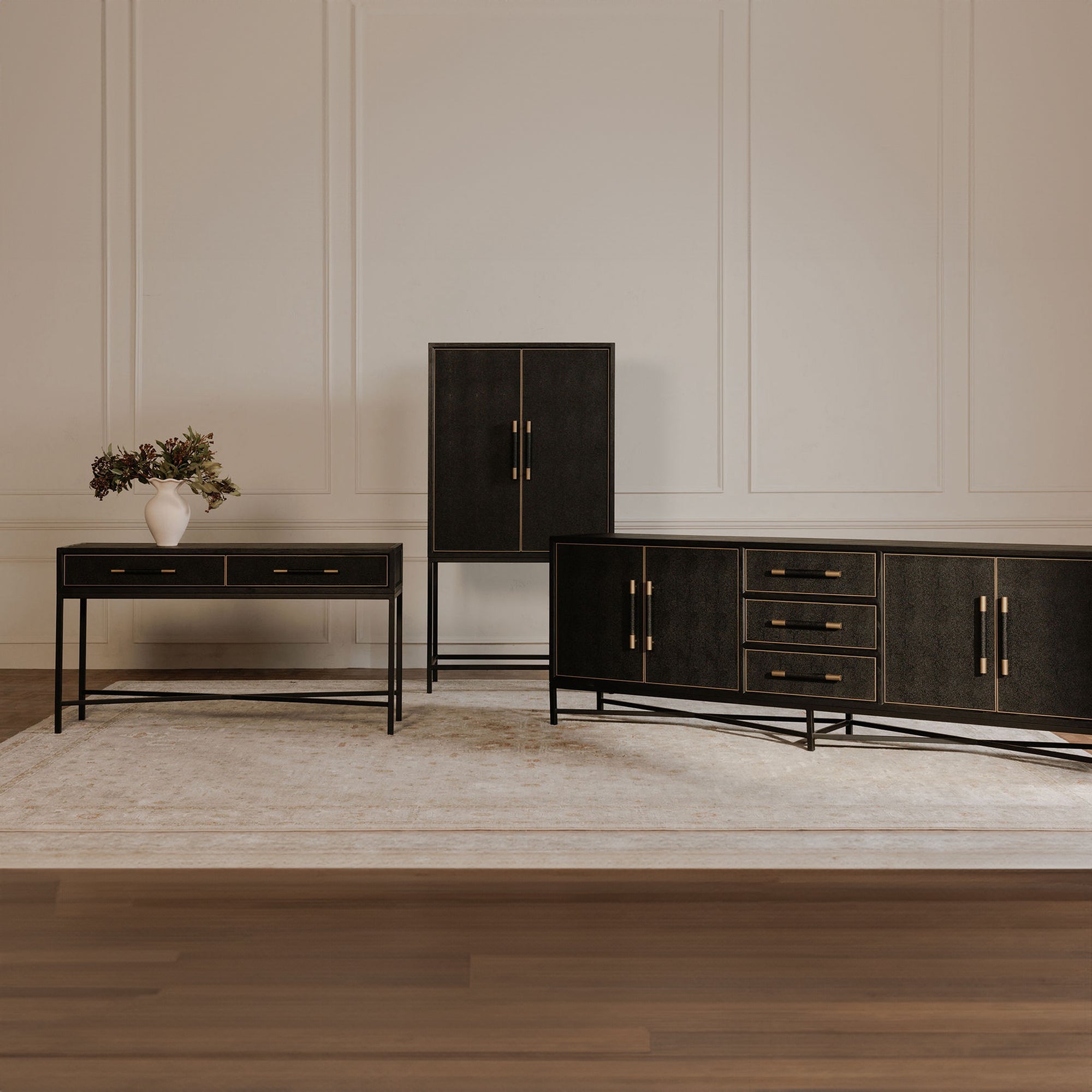 Mako Bar Cabinet Black - 1630Living