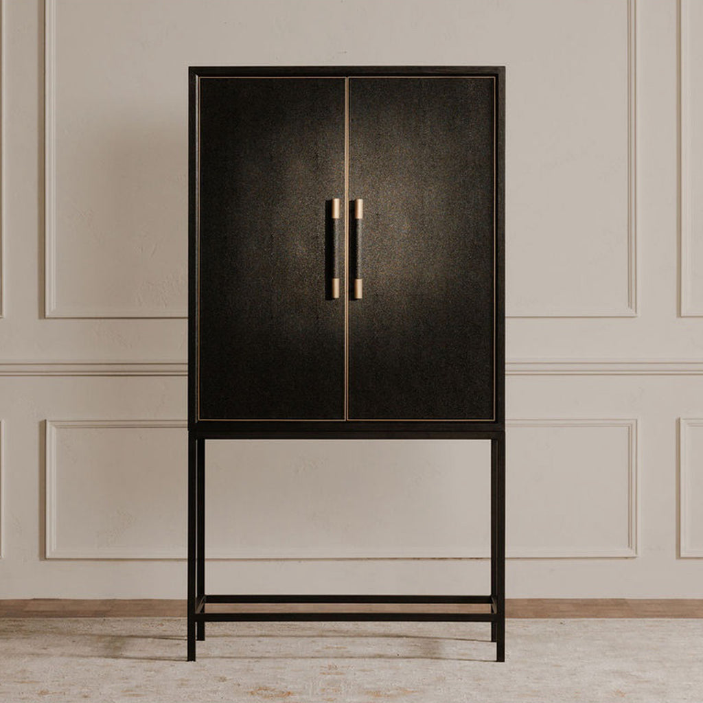 Mako Bar Cabinet Black - 1630Living