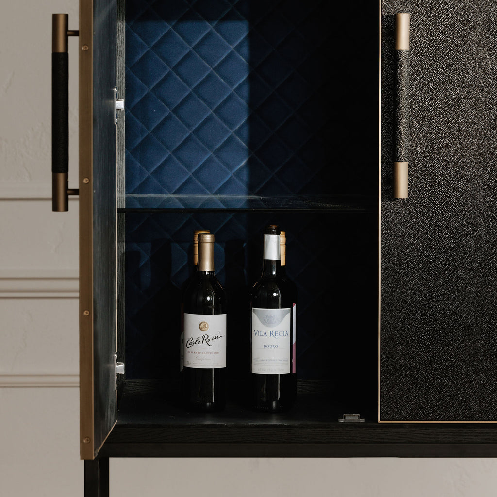Mako Bar Cabinet Black - 1630Living