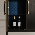 Mako Bar Cabinet Black - 1630Living
