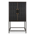 Mako Bar Cabinet Black - 1630Living