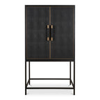Mako Bar Cabinet Black - 1630Living