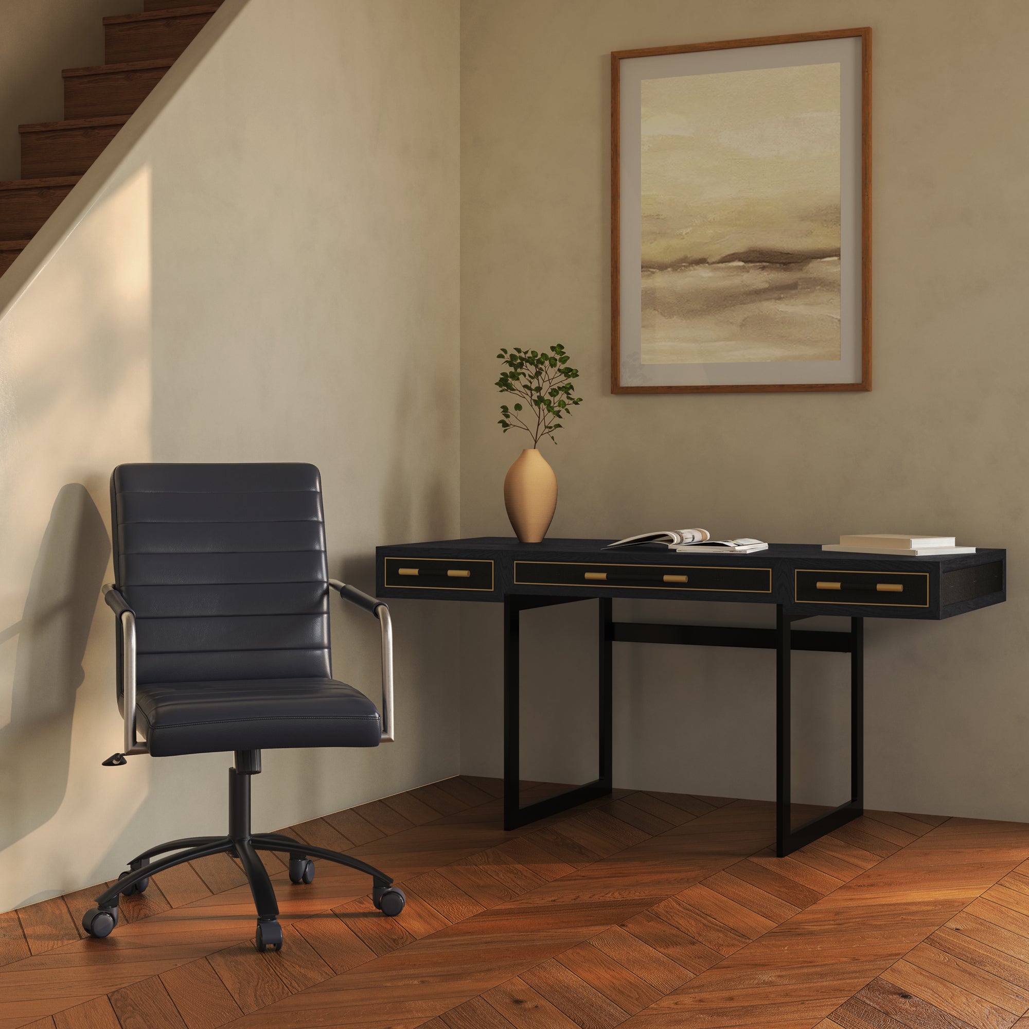 Mako Desk Black - 1630Living