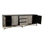 Mako Sideboard Large Grey - 1630Living
