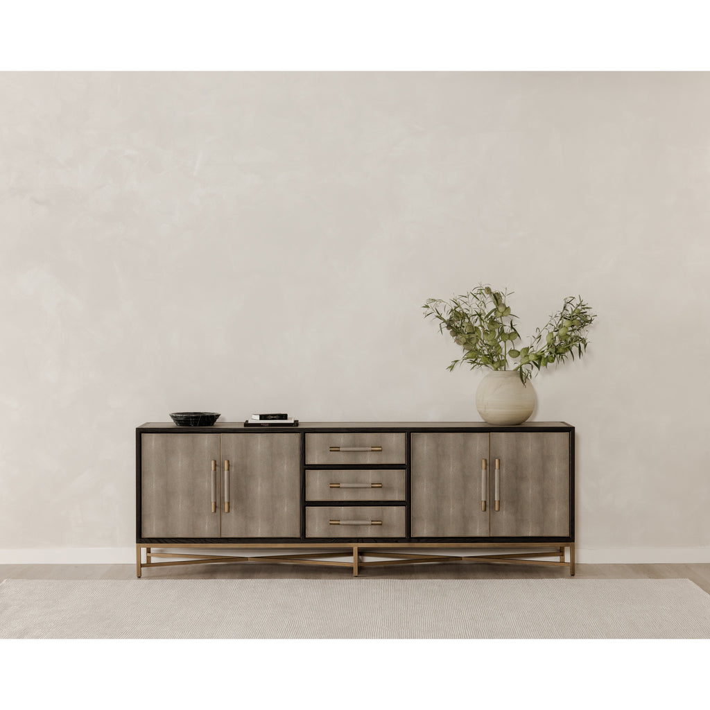 Mako Sideboard Large Grey - 1630Living