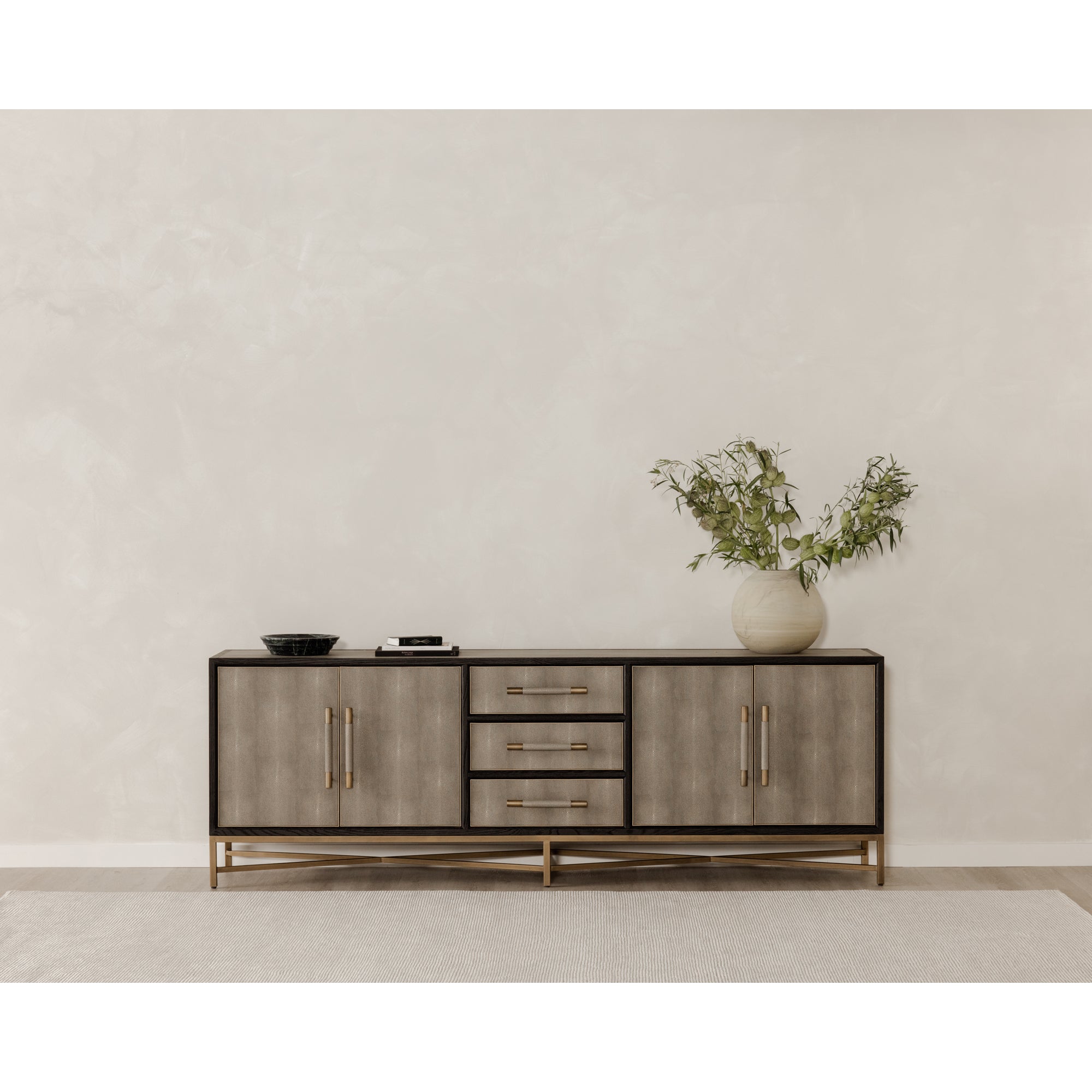 Mako Sideboard Large Grey - 1630Living