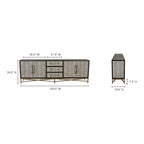Mako Sideboard Large Grey - 1630Living