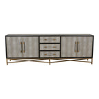 Mako Sideboard Large Grey - 1630Living