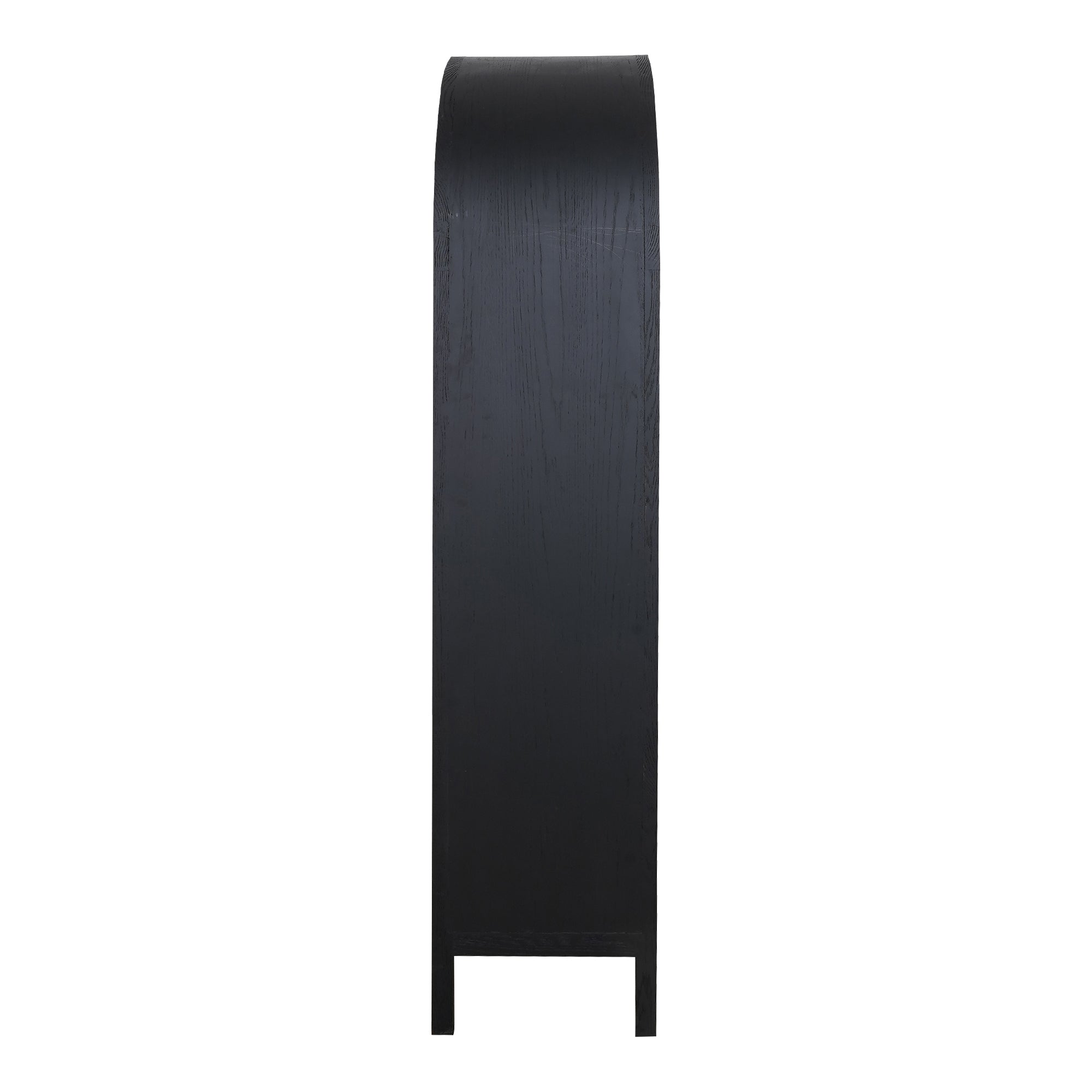 Wilde Display Cabinet Black Oak - 1630Living