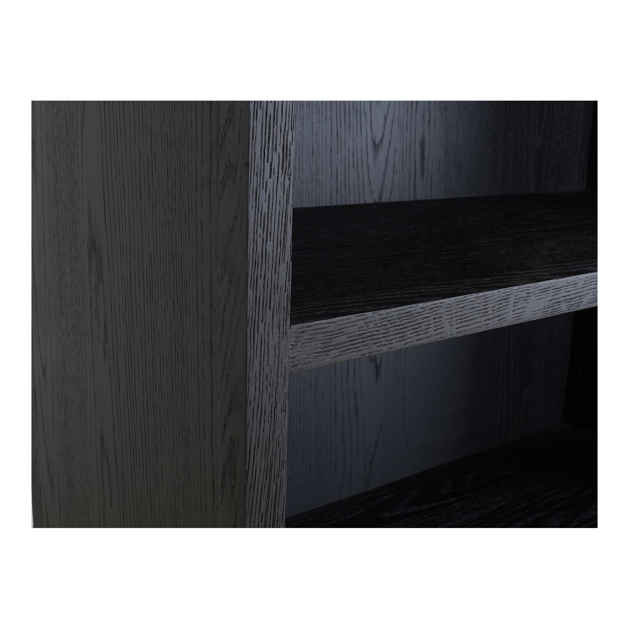 Wilde Display Cabinet Black Oak - 1630Living