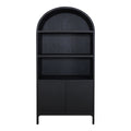 Wilde Display Cabinet Black Oak - 1630Living