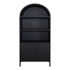 Wilde Display Cabinet Black Oak - 1630Living