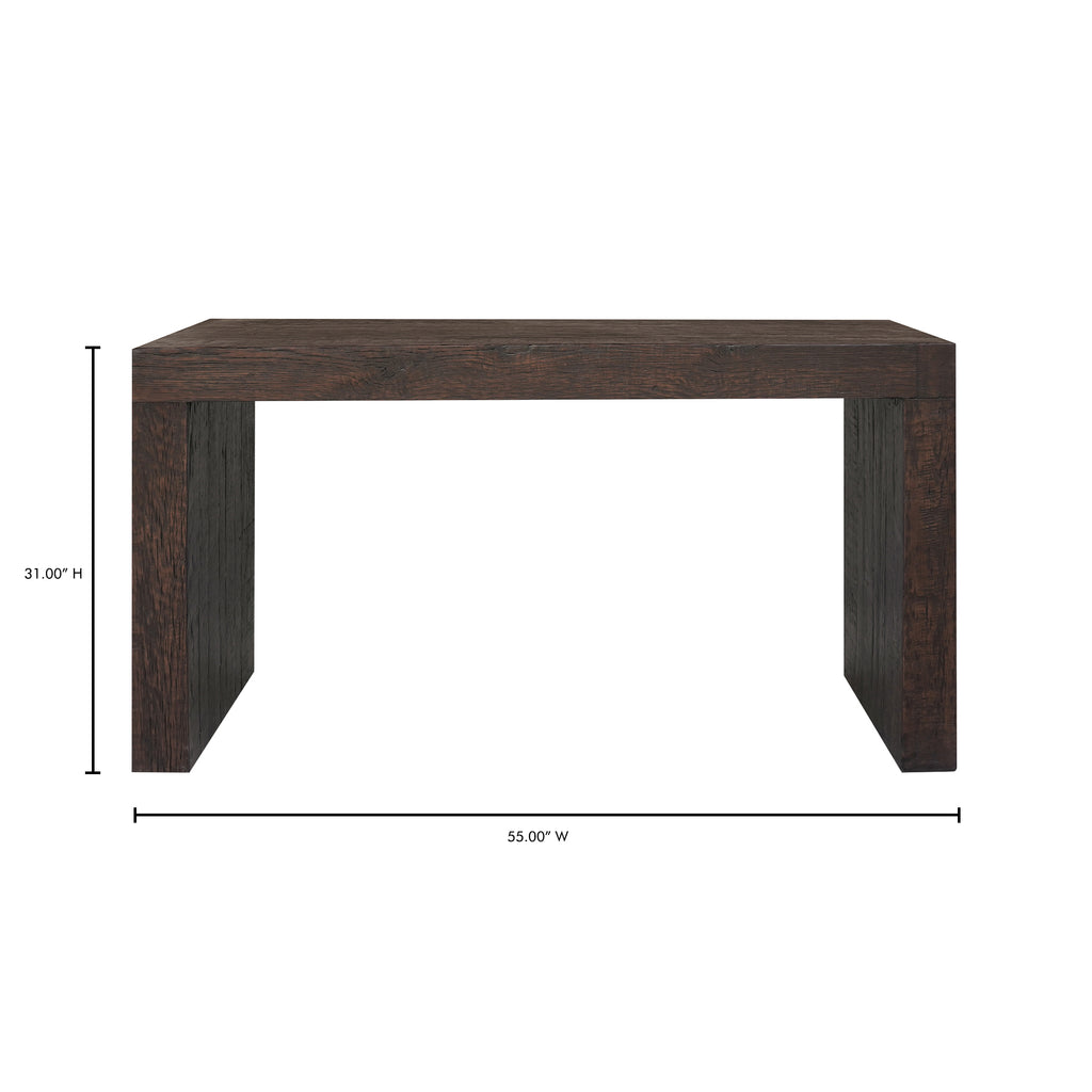 Evander Console Table Rustic Brown - 1630Living