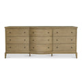 Sadie 9 Drawer Dresser Brown - 1630Living