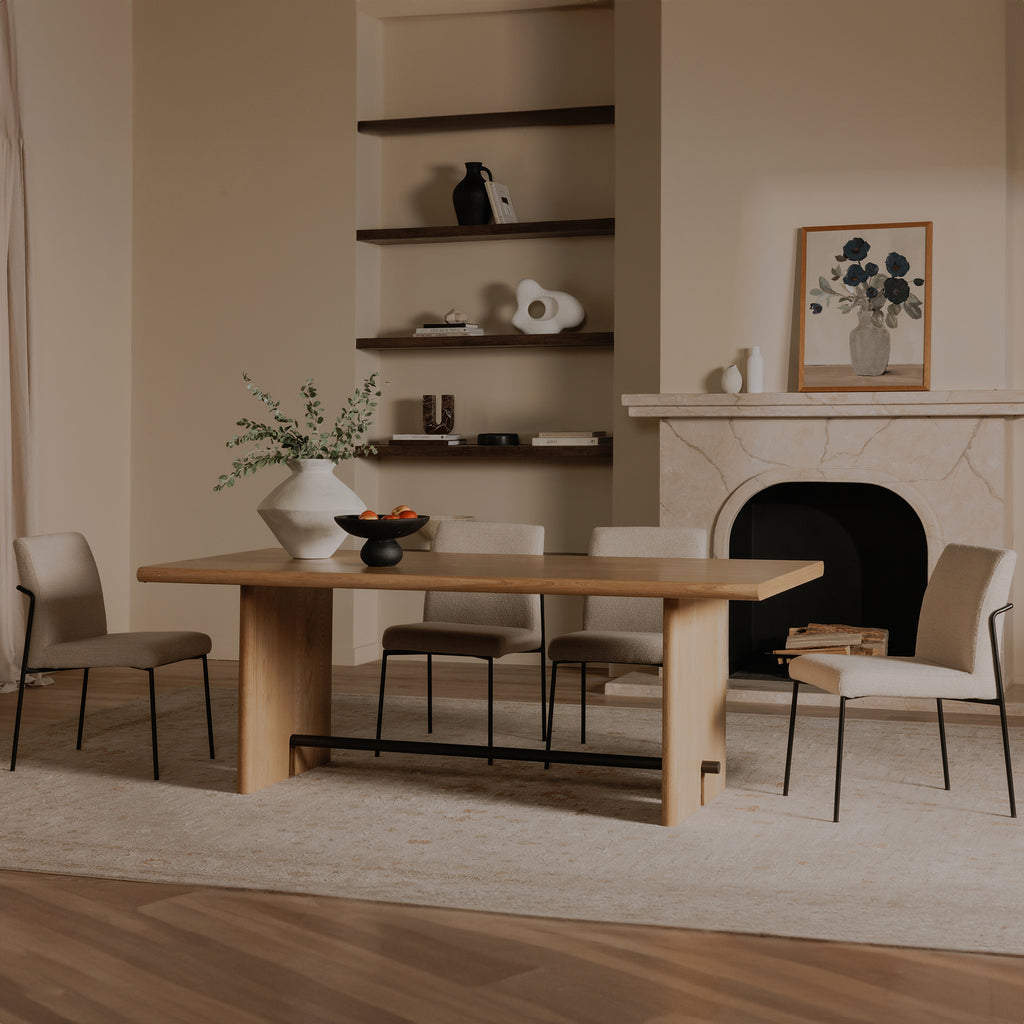 Madison Dining Table Natural - 1630Living