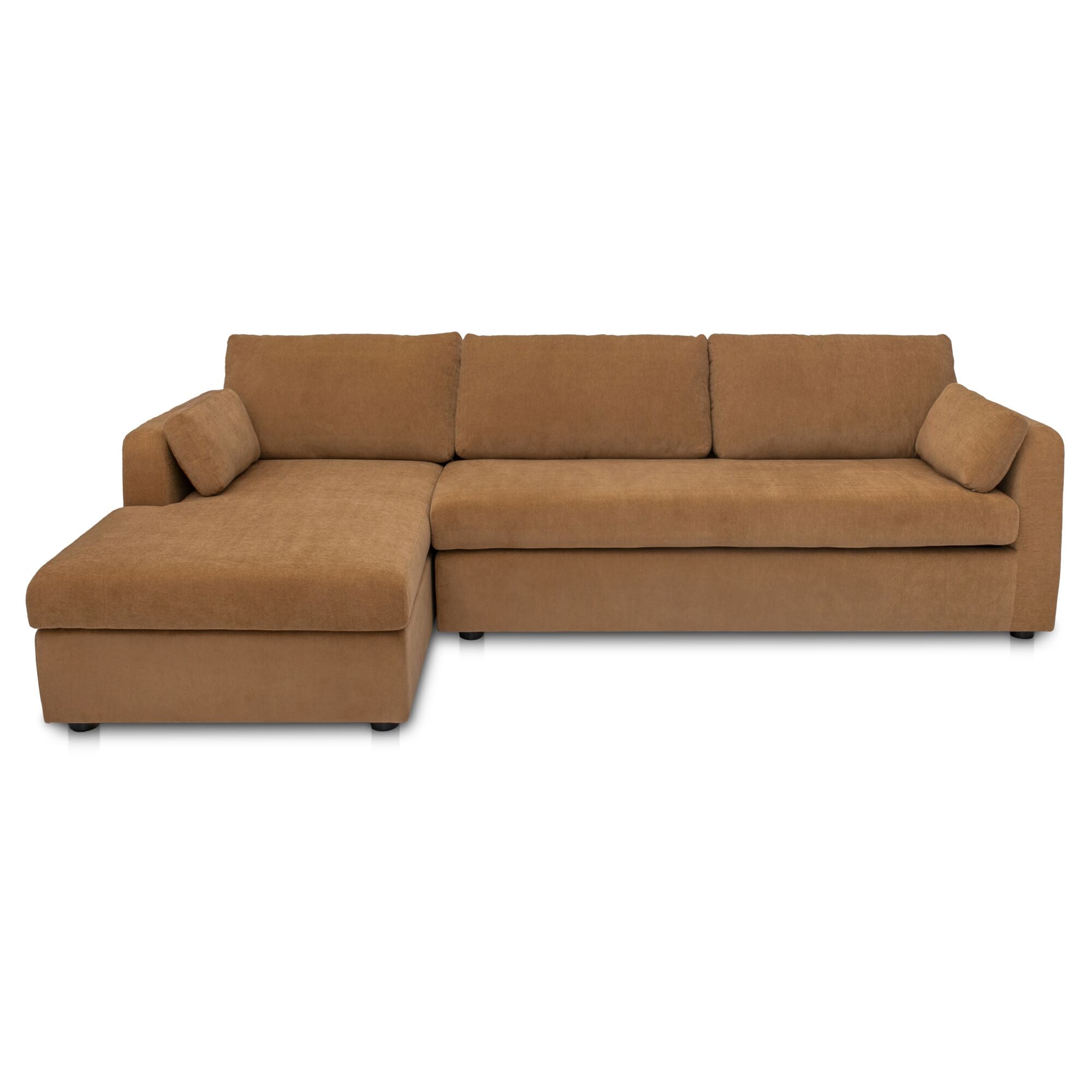 Burrow Sleeper Sectional With Storage Chaise Ginger Left - 1630Living