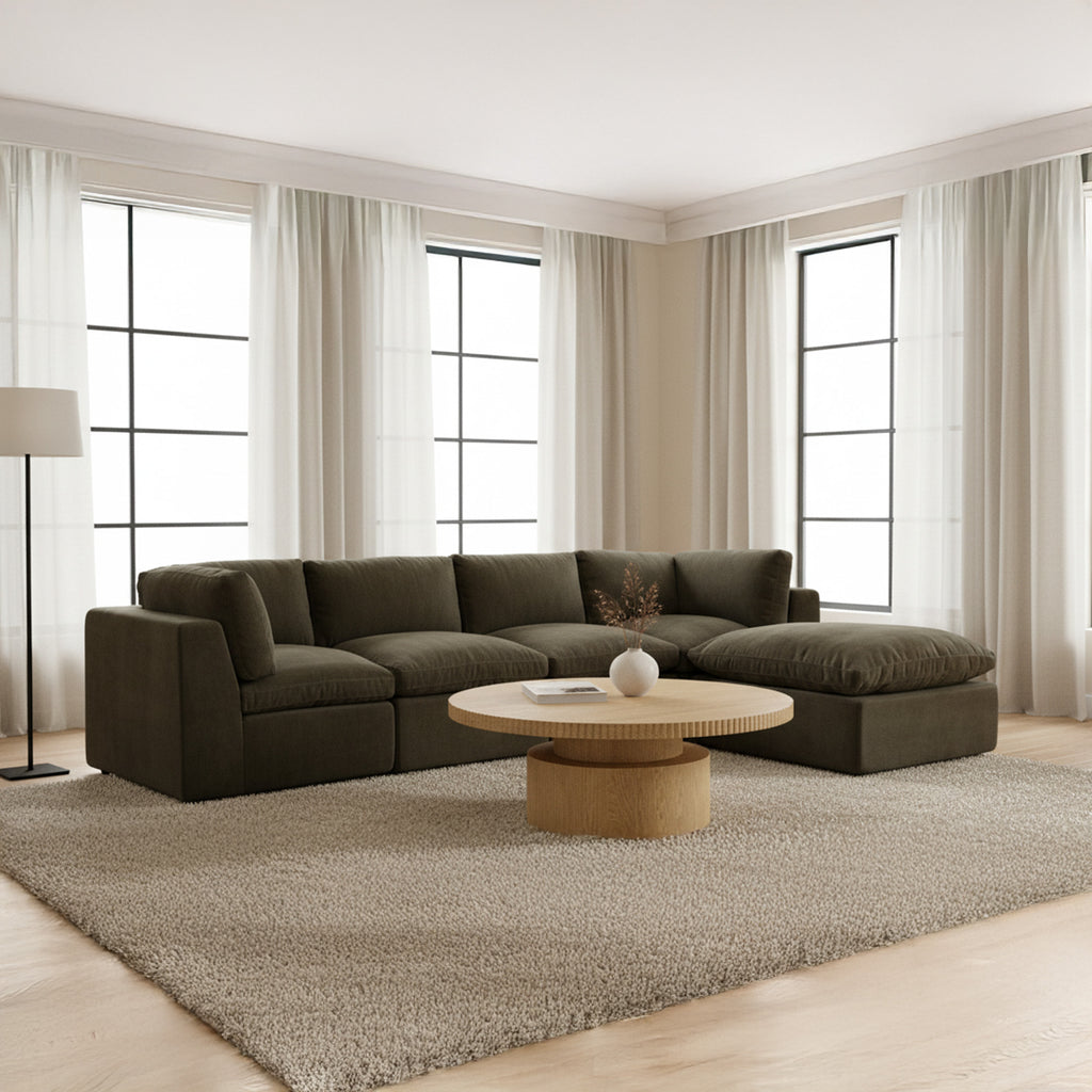 Cates Corner Chair Dark Green - 1630Living