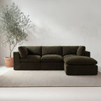 Cates Lounge Modular Sectional Dark Green - 1630Living