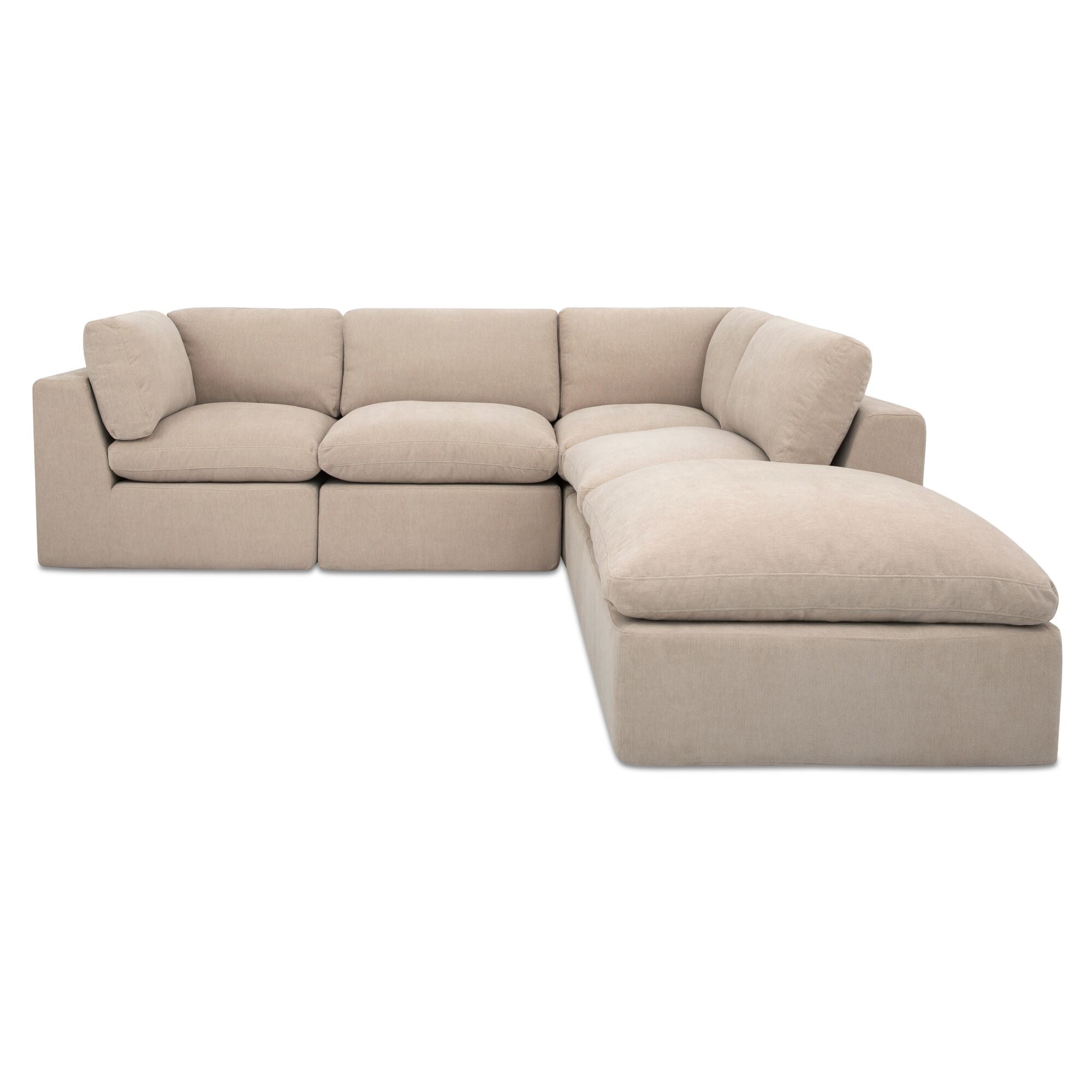 Cates Dream Modular Sectional Pebble - 1630Living
