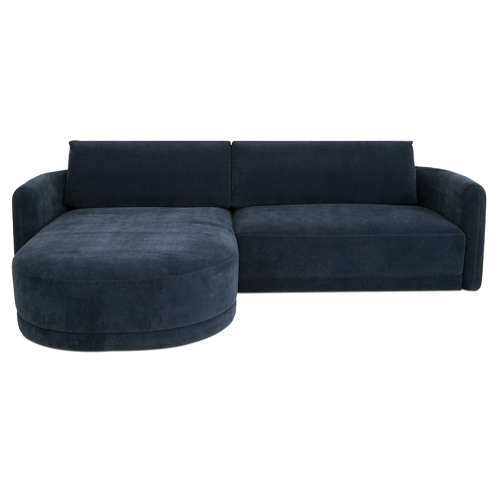 Emmy Sectional Dark Blue Left - 1630Living