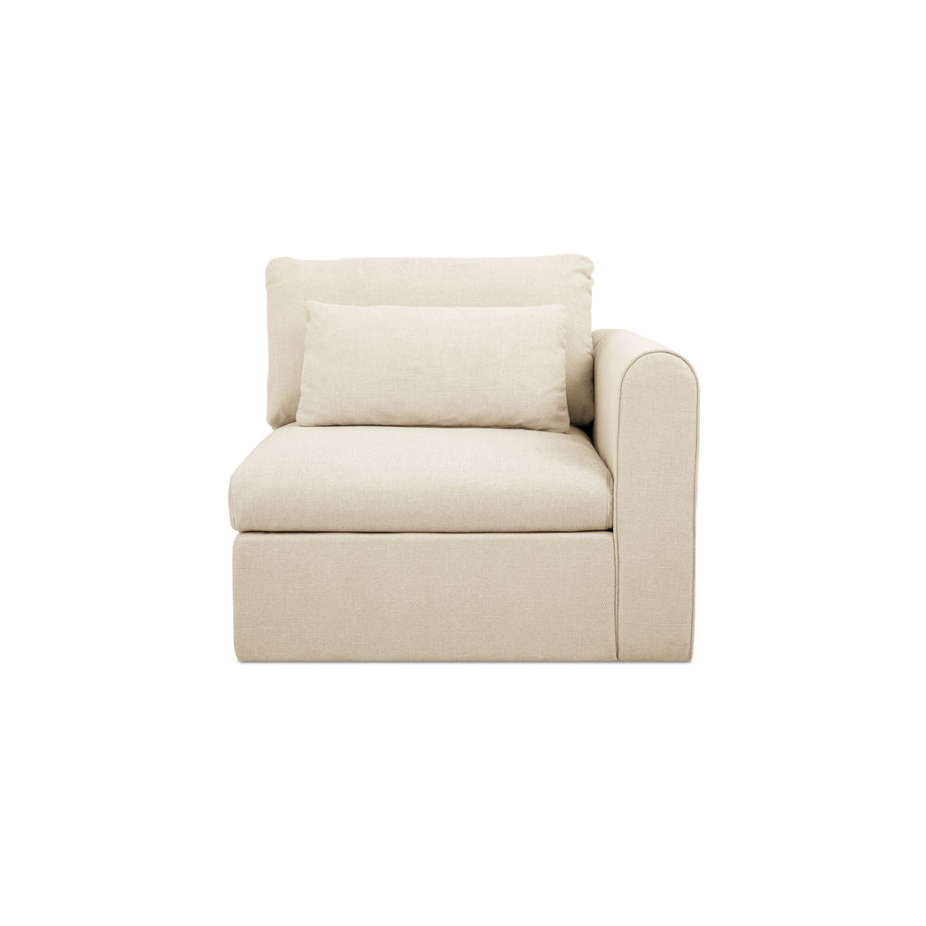 Swift Right Arm Facing Chair Light Beige - 1630Living