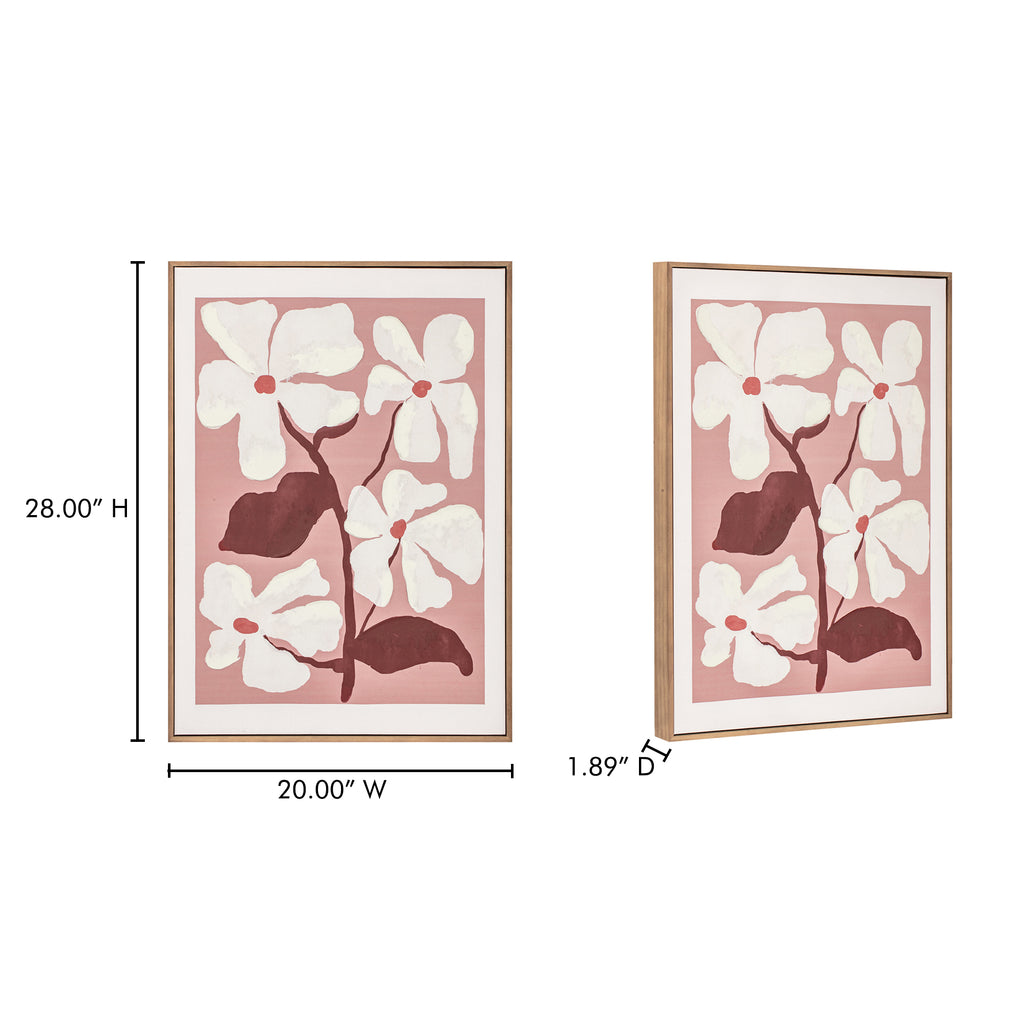 Blush Framed Painting - 1630Living