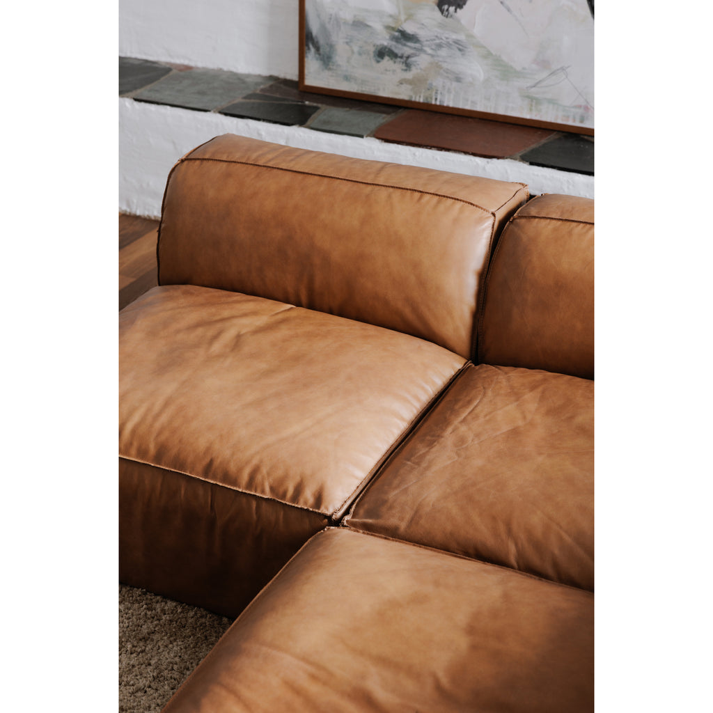 Form Corner Chair Sonoran Tan Leather - 1630Living