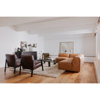 Form Corner Chair Sonoran Tan Leather - 1630Living
