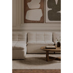 Lino Lounge Modular Sectional Textured Oat - 1630Living